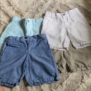 4 pair Janie and Jack shorts all size 4